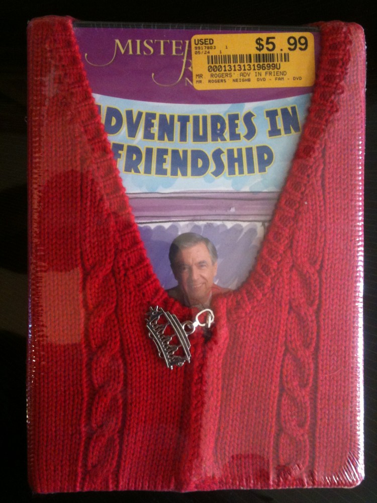 Mr. Rogers DVD With Cardigan Cover
